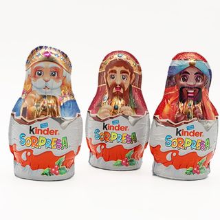 Reyes Magos chocolate Kinder (3 uds)