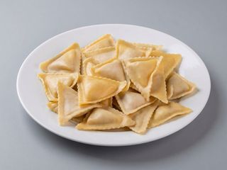 Triangoli (De Gorgonzola DOP y pera)