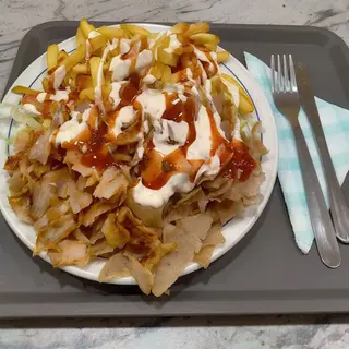 Plato De Kebab En Pollo