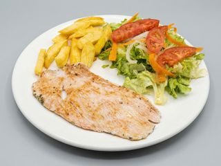 Plato Combi Pechugas De Pavo Al Ajillo