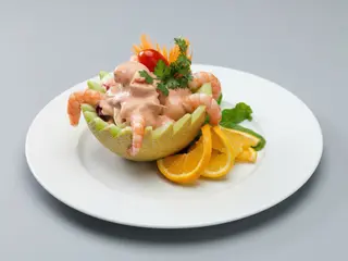 Cóctel de gambas