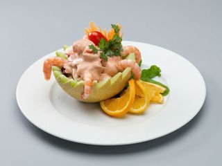 Cóctel de gambas