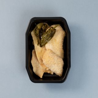 Pechuga Con Pimientos Verdes