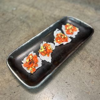 Tartar de salmón salvaje