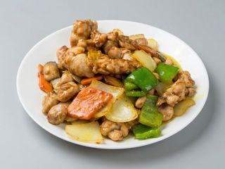 pollo con curry