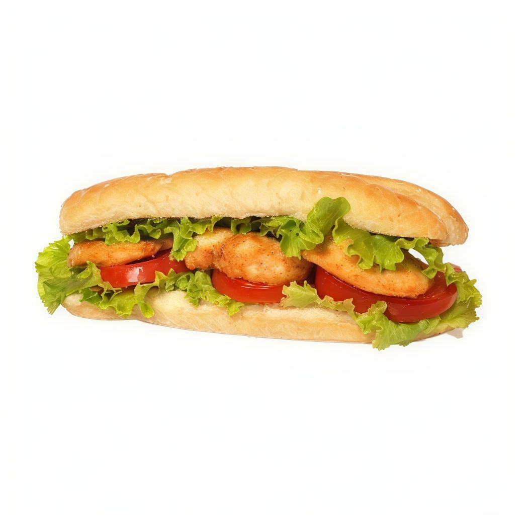 bocadillo de pollo