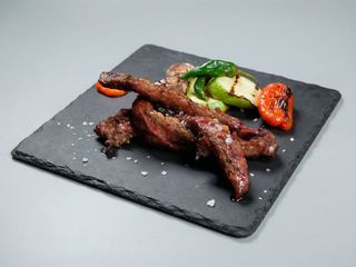 Lagarto ibérico a la brasa