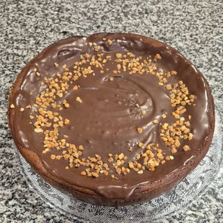 Tarta de queso y Nutella