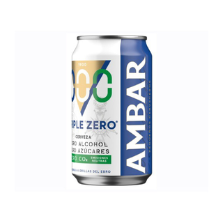 Cerveza Ambar Triple Zero Lata (33 Cl)