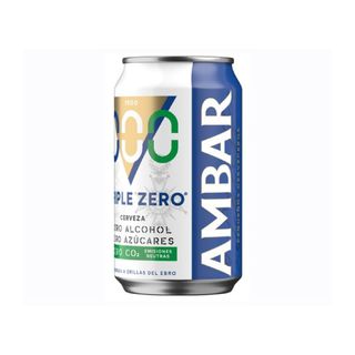 Cerveza Ambar Triple Zero Lata (33 Cl)