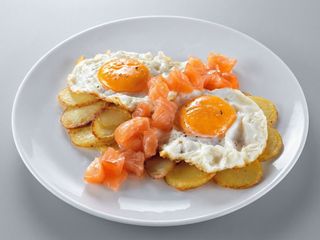 Huevos Con Salmón