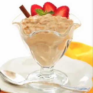 Arroz con leche y arequipe