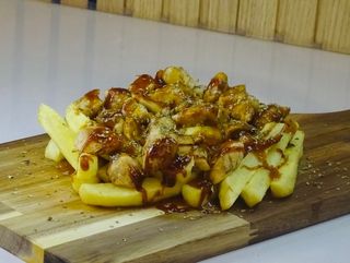 Raxo de Cerdo & Patatas al estilo belga