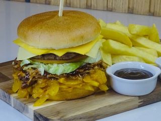 Hércules "Pulled pork + Ternera"