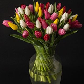Ramo 30 tulipanes