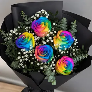 Rainbow Elegance Bouquet