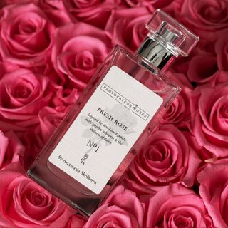 Fragancia con aceite esencial de rosa fresca