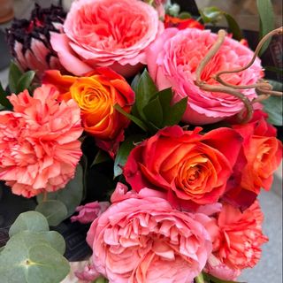 Orange Autumn Bouquet