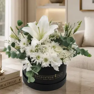 White Garden Box