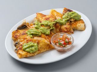 Quesadilla champisalsa sin gluten