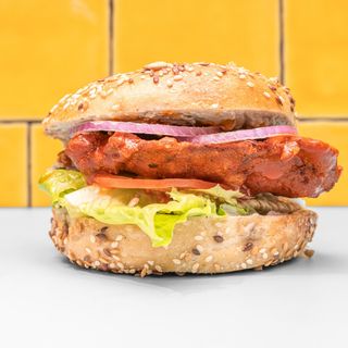 The Buffalo Chicken Bagel
