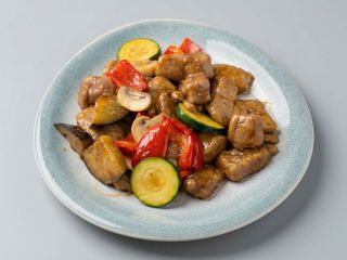 Atún salteado japonés 