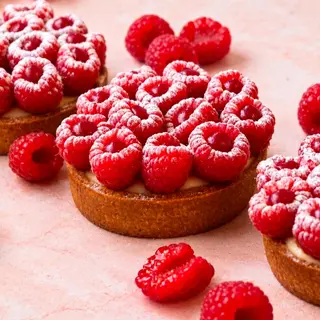 Tartaleta de frambuesa