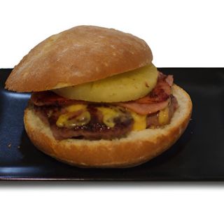 Hamburguesa Hawaiana (Doble)