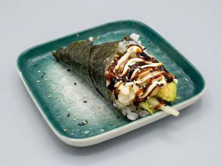 Temaki ebi fry