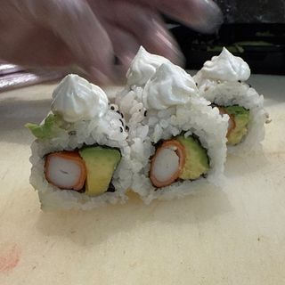 Uramaki surimi queso (8 Uds.)