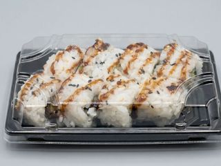Uramaki Langostino Rebosado (8 Uds.)