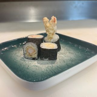 Maki langostino rebozado (8 Uds)