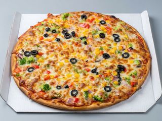 Pizza Pide Vegetal (40 Cm.)