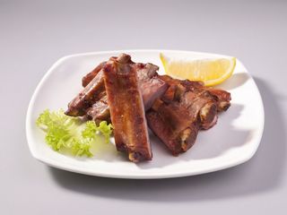 Costillas asadas