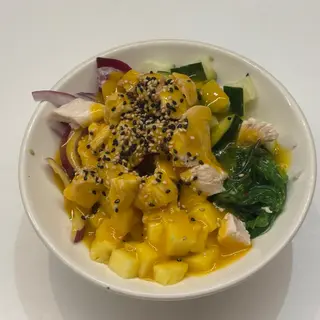 Poke Pollo con Piña (Grande)