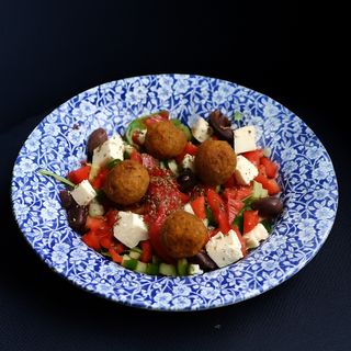 Ensalada de falafel