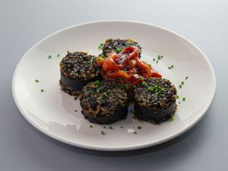Morcilla de arroz al horno