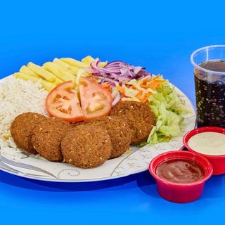 MENÚ Plato Falafel (6 Uds.)