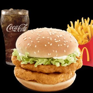 MENÚ Double Chicken Burger