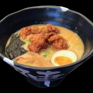 99A Tonkotsu Ramen con Karaage