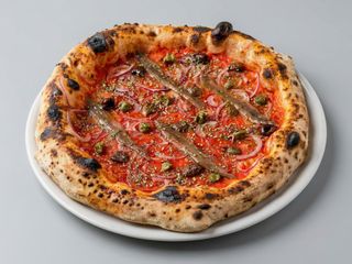 Pizza Manel (sin mozzarella)