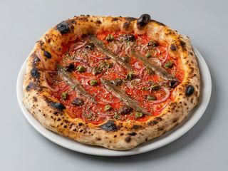 Pizza Manel con mozzarella