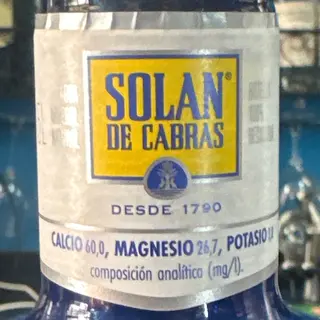 Agua (500 ml.)