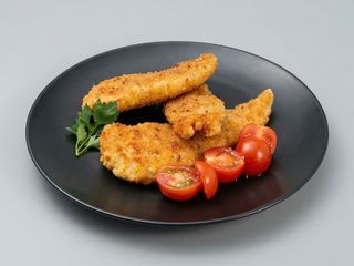 escalope de ternera y patatas fritas 