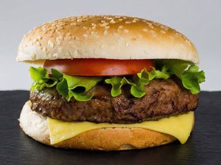 Hamburguesa Con Queso