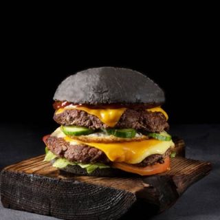 Super hamburguesa especial Halloween 