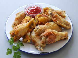 Alitas De Pollo Fritas