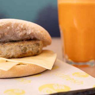 Menú Hamburguesa Vegetal