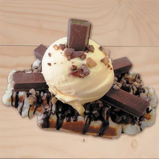 Gofre especial kit kat