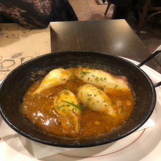 Calamares Rellenos De Butifarra Estilo Empordà